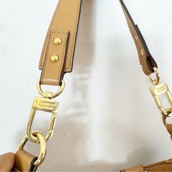 Aimee Kestenberg Leather Hobo Bag Tan - Picture 12 of 16